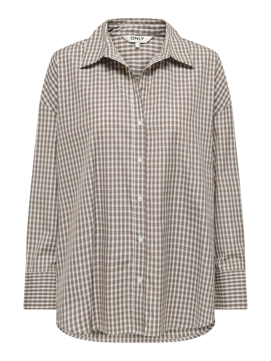 ONLOREGON ALVA LS REG SHIRT NOOS WVN