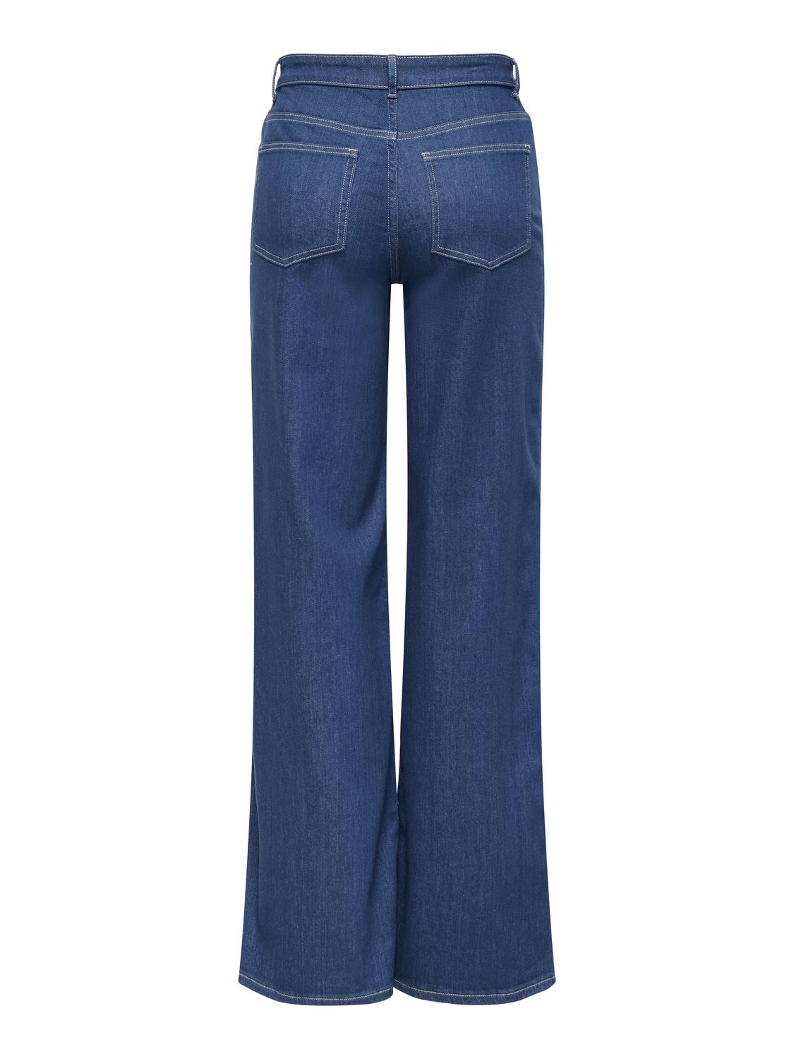 ONLMADISON BLUSH HW WIDE DNM CRO128 - 2
