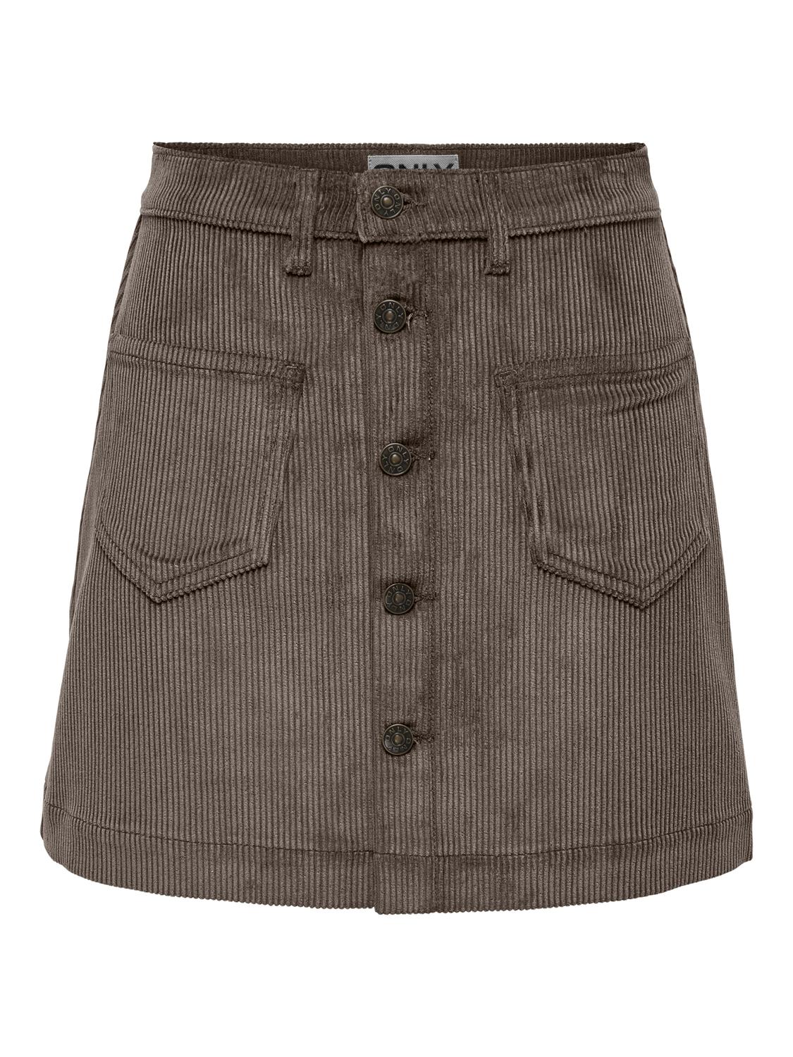 ONLAMAZING GLOBAL HW CORD SKIRT PNT NOOS