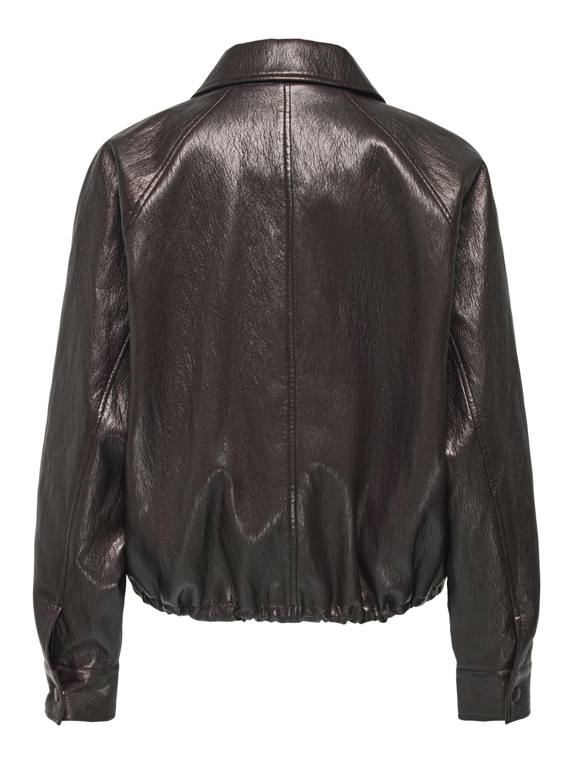 JDYSORA L/S FAUX BOMBER PNT - 3