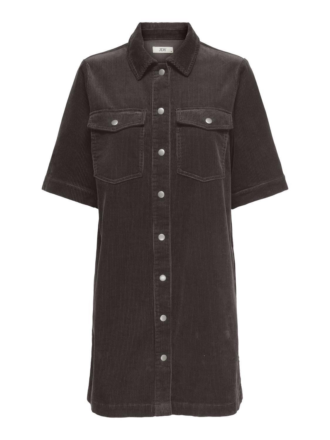 JDYSHIRAZ S/S BUTTON DRESS PNT NOOS