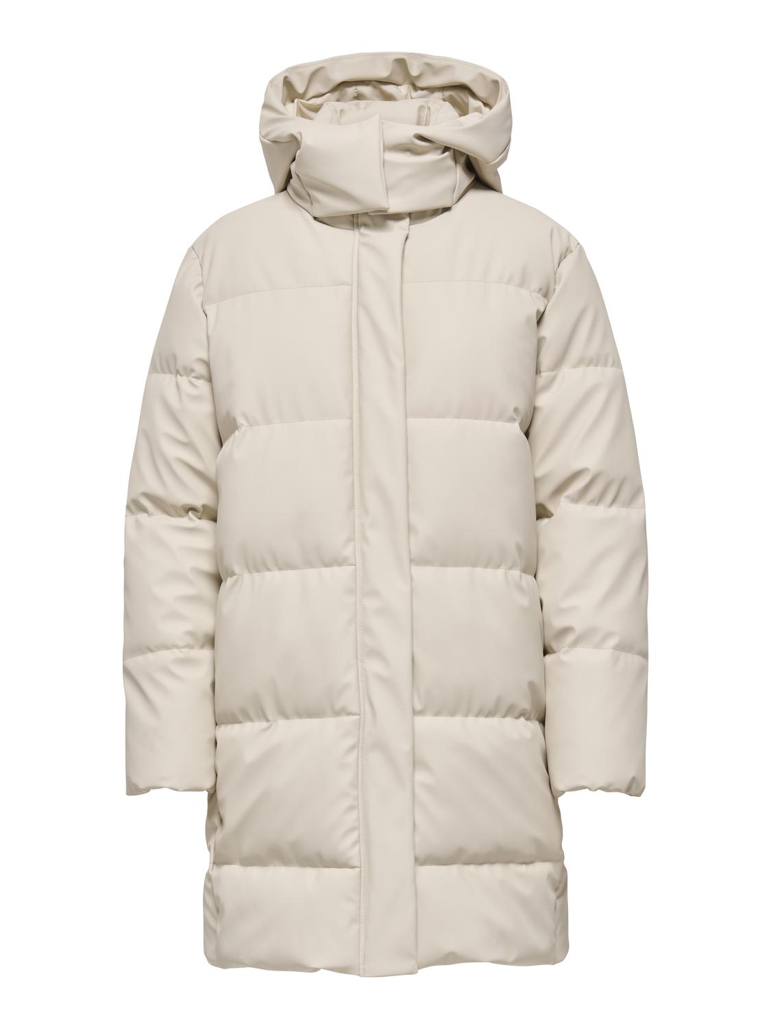 ONLAGNES COATED LONG PUFFER COAT OTW - 3