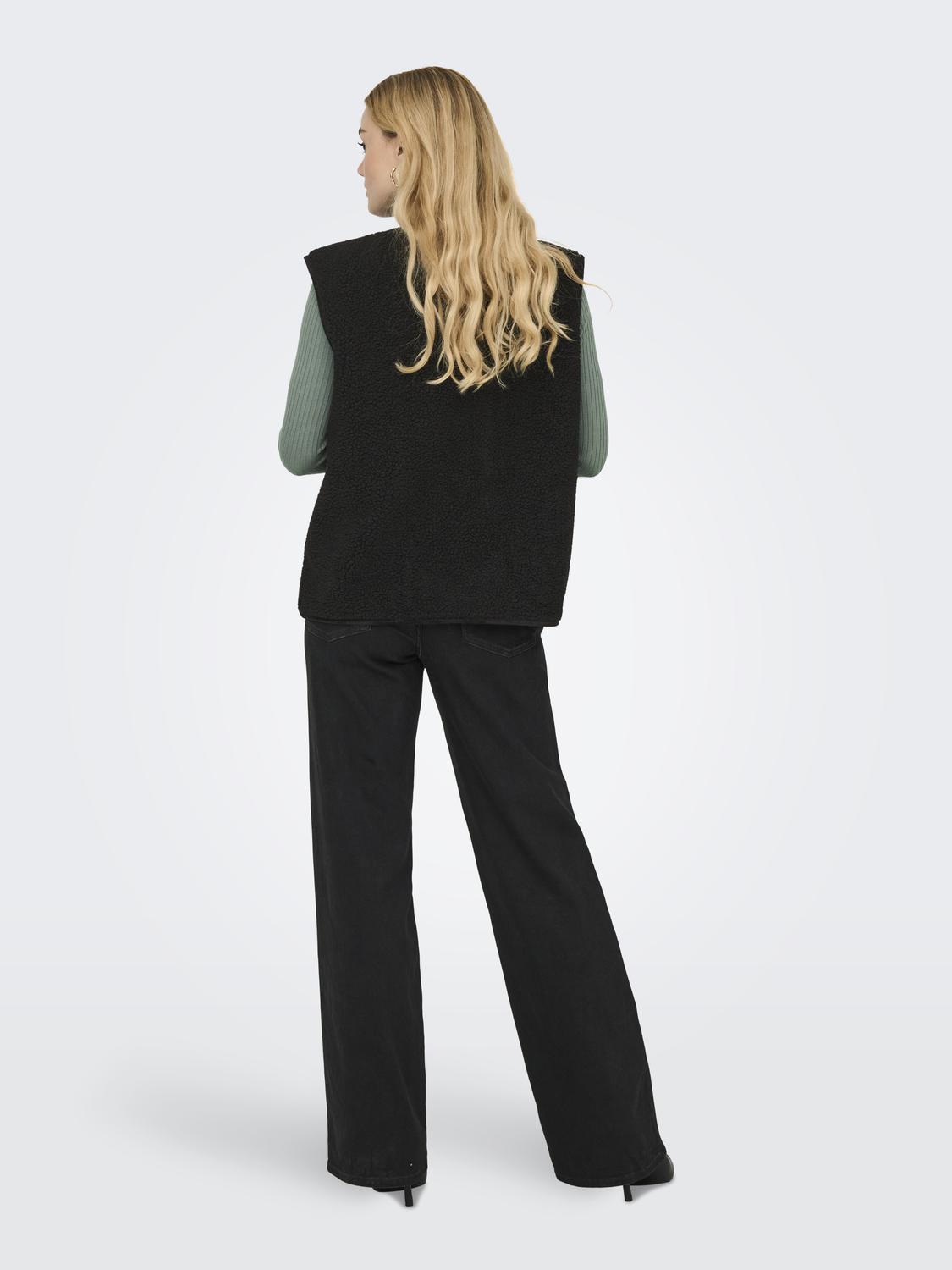 ONLWENDY TEDDY WAISTCOAT OTW - 2