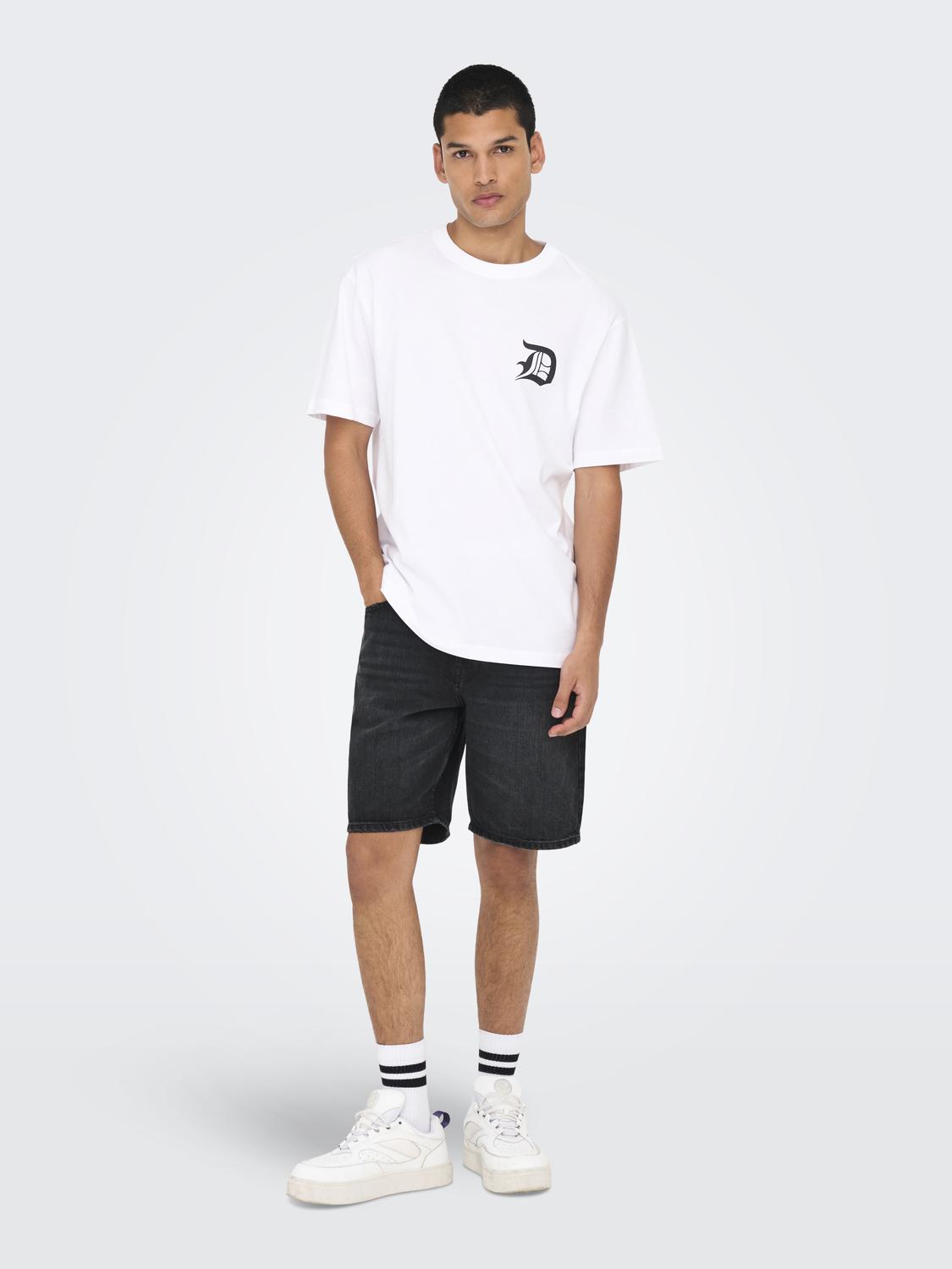 ONSEDGE BLACK 2047 TAI DNM SHORTS NOOS - 6