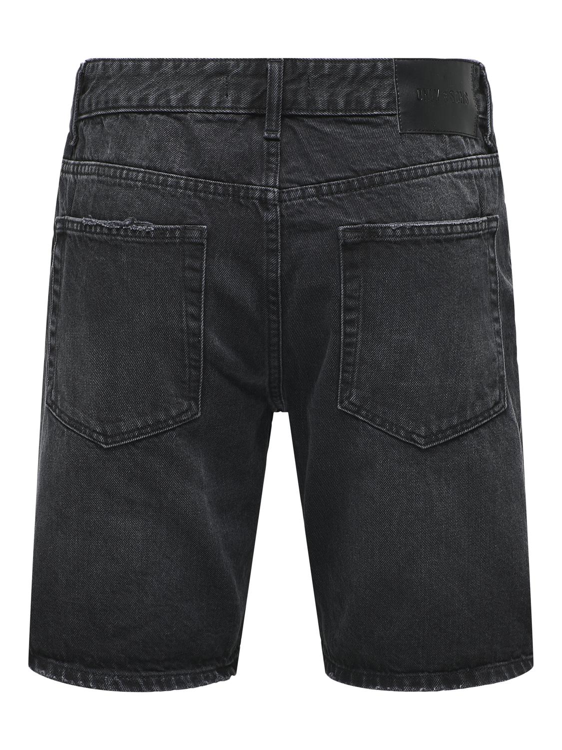 ONSEDGE BLACK 2047 TAI DNM SHORTS NOOS - 7