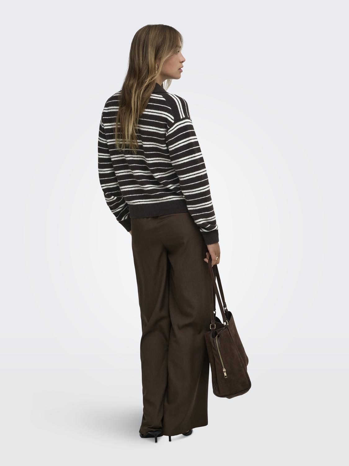 JDYCHLOE L/S POLO PULLOVER KNT - 2