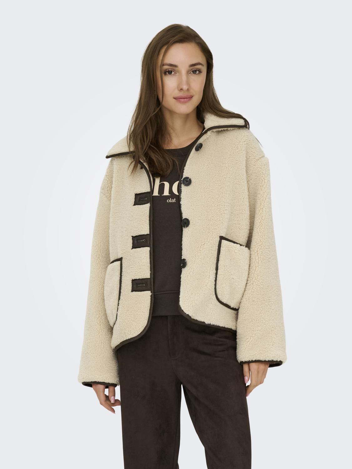 JDYNOELLA LIFE TEDDY JACKET OTW NOOS
