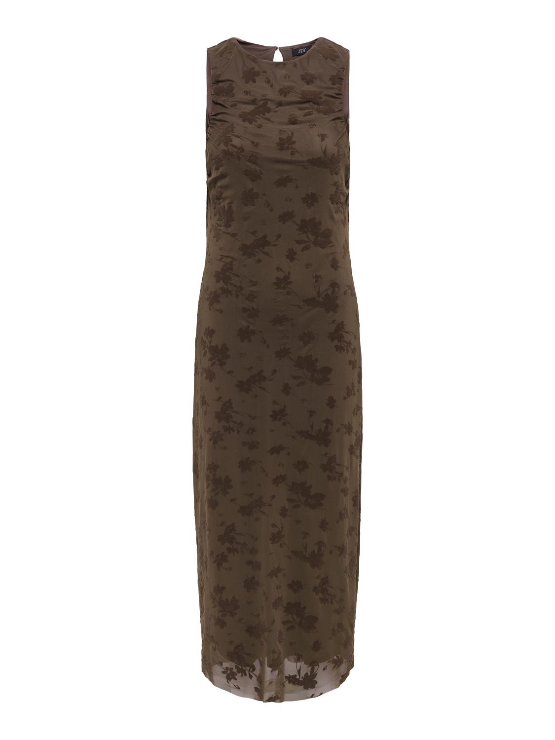 JDYRUBY S/L ROUCHING FLOCK DRESS JRS