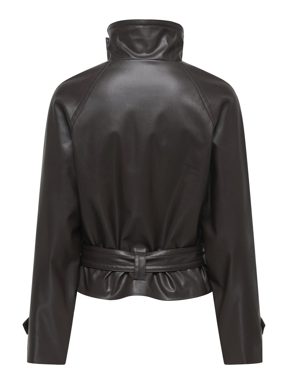 JDYVERA FAUX LEATHER BELT JACKET OTW YFM - 2