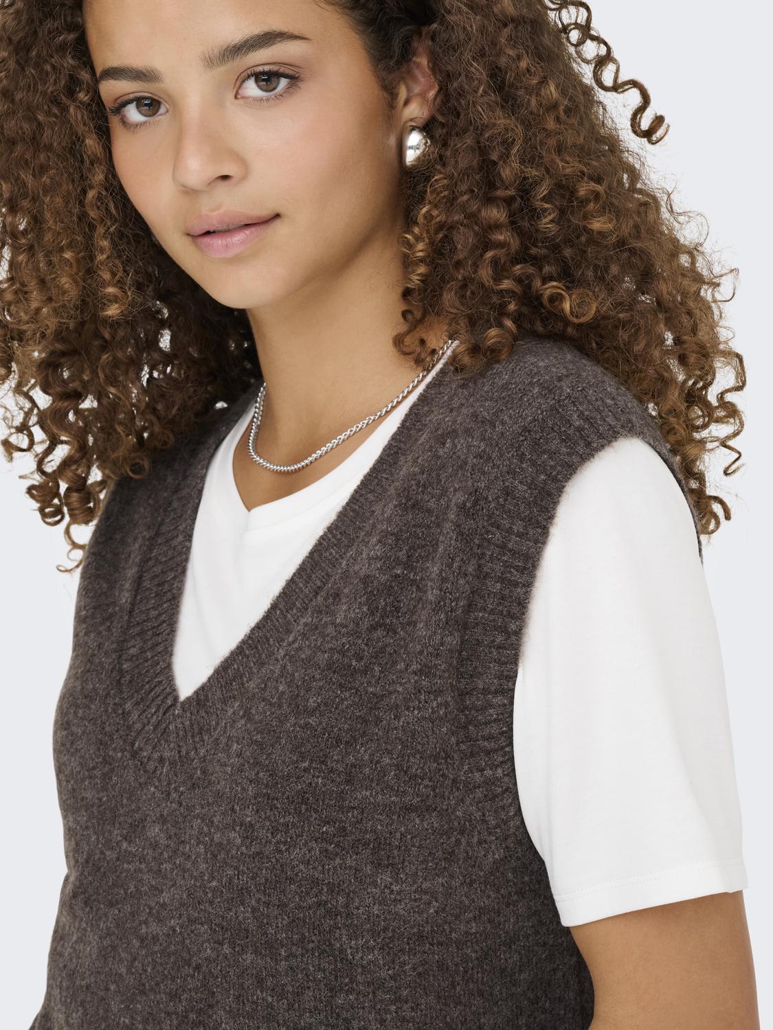 JDYELANORA S/L VN VEST KNT NOOS - 4