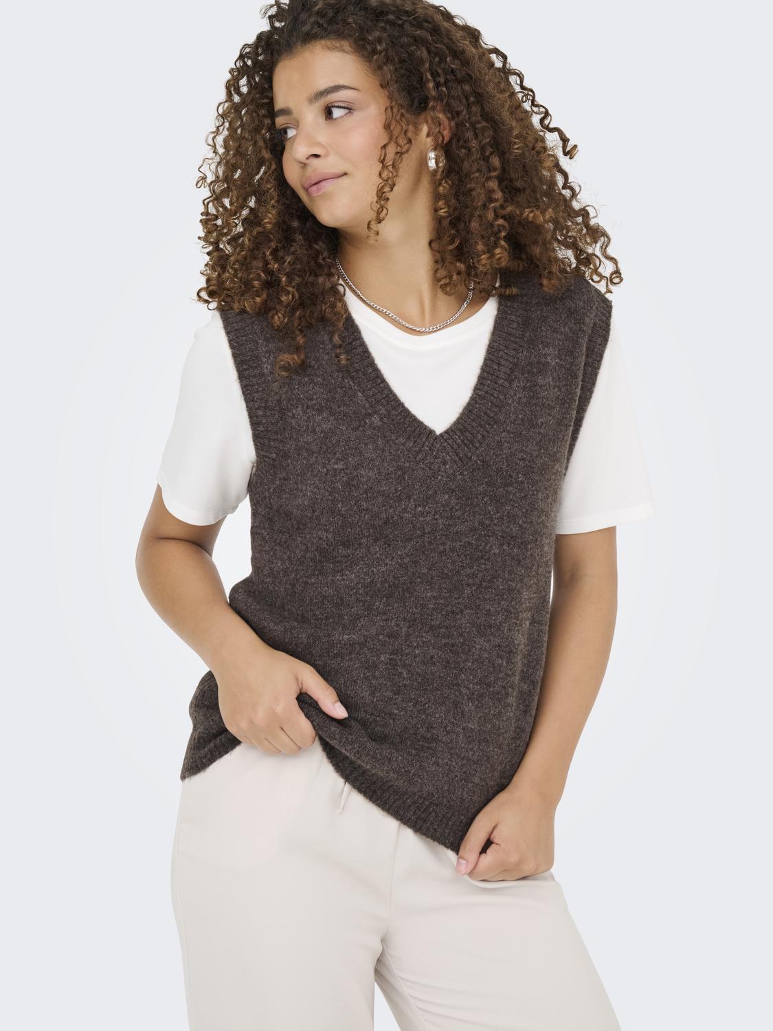 JDYELANORA S/L VN VEST KNT NOOS - 5