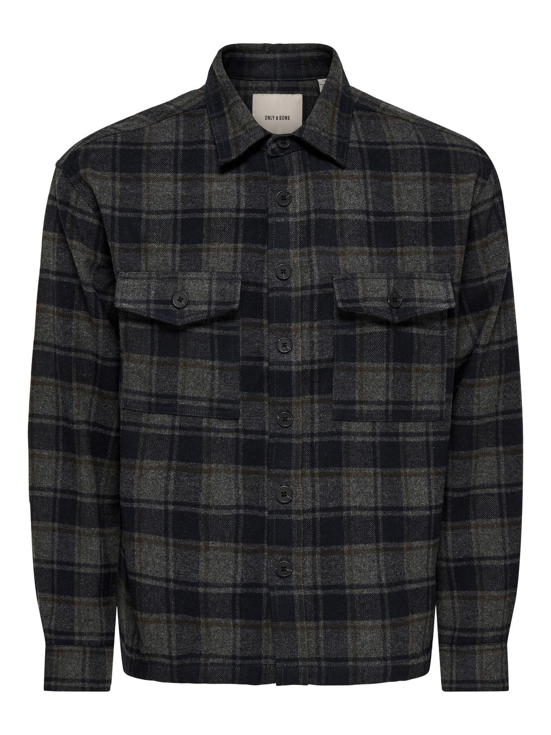 ONSESKE CHECKED OVERSHIRT NOOS - 3