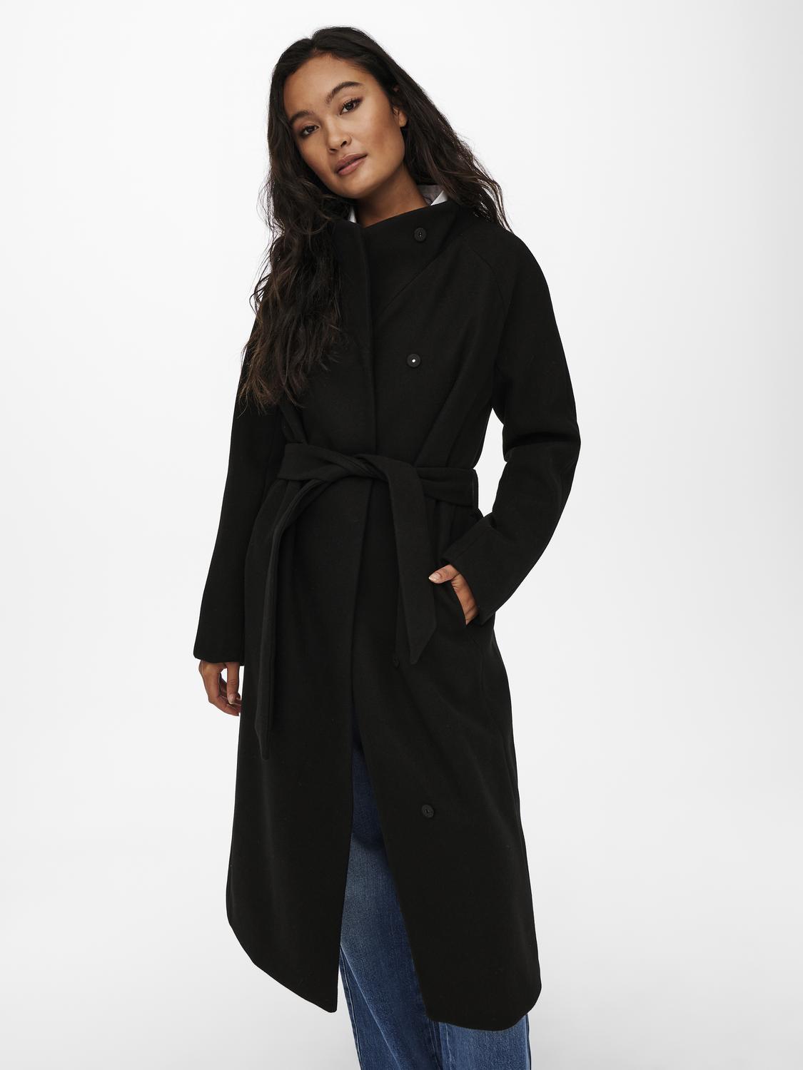 ONLEMMA LIFE HIGH NECK COAT OTW - 5