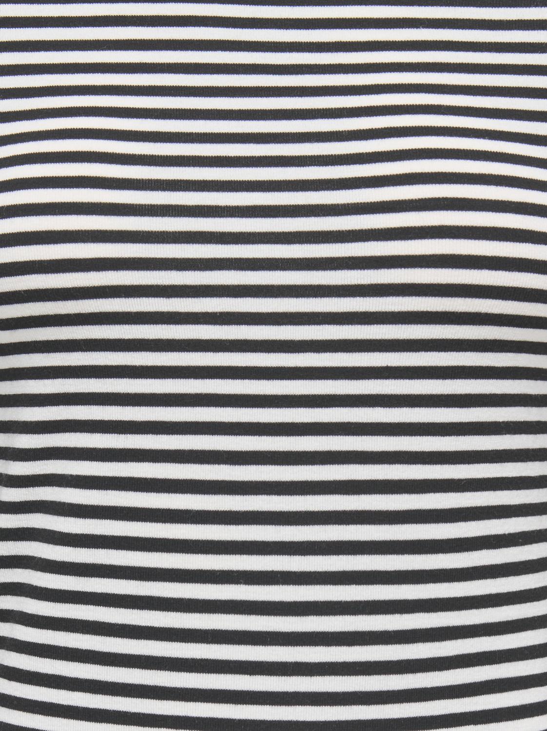 PGLEANA L/S STRIPE BOATNECK TOP JRS - 2