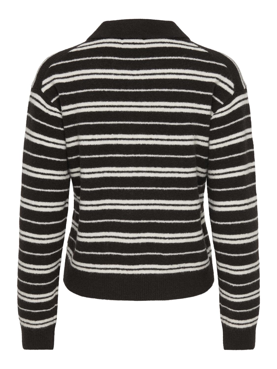JDYCHLOE L/S POLO PULLOVER KNT - 7