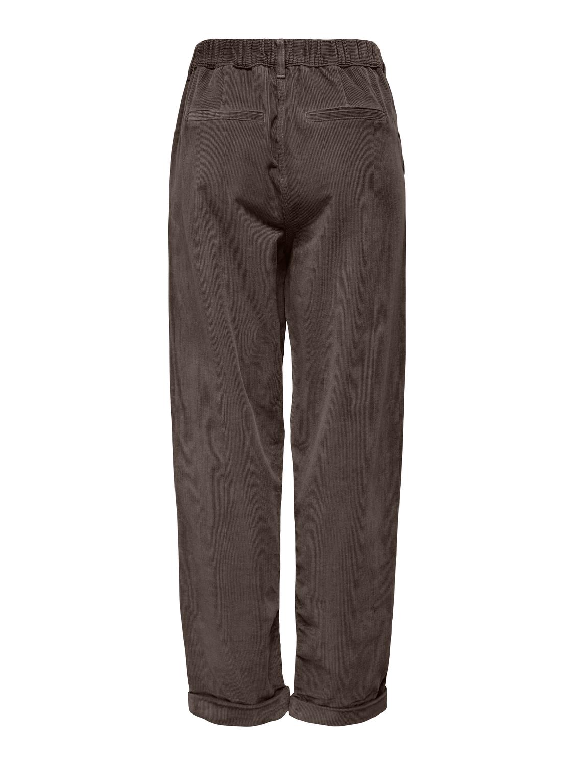 ONLFLORA MW ELA CORD CAROT PANT PNT NOOS - 7