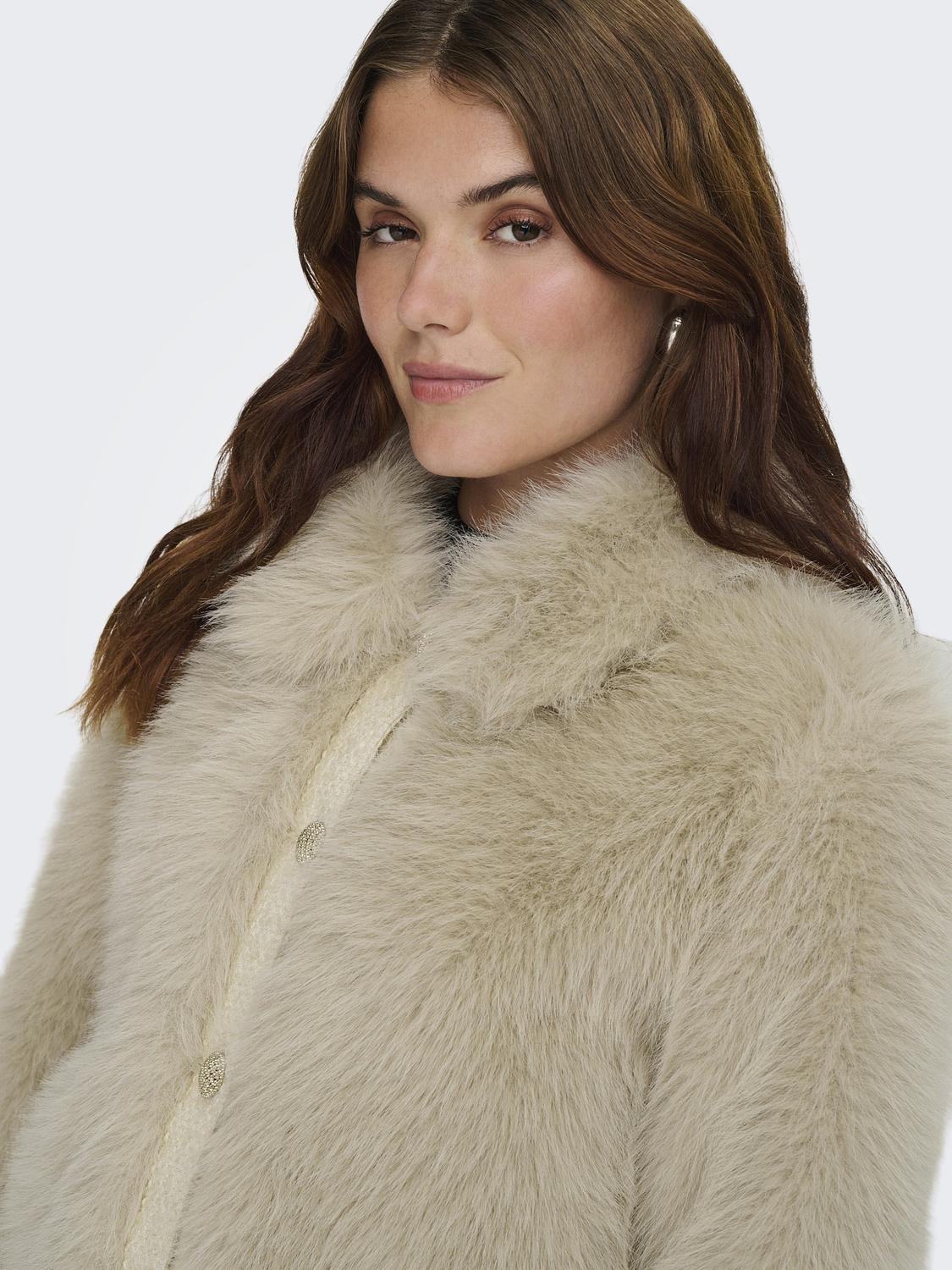 ONLVADA LIFE FAUX  FUR JACKET OTW UG - 4