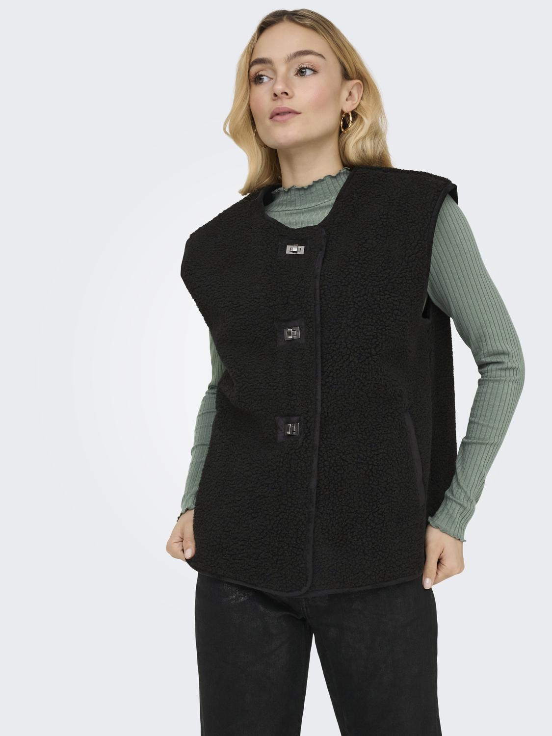 ONLWENDY TEDDY WAISTCOAT OTW - 5