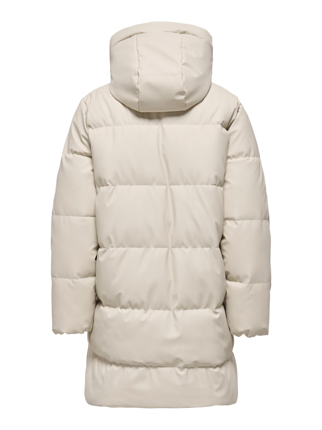 ONLAGNES COATED LONG PUFFER COAT OTW - 8