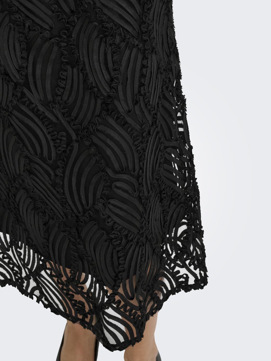 JDYISLA EMB LAYERED MIDI SKIRT JRS - 5