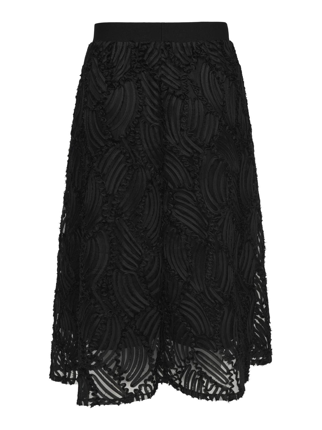 JDYISLA EMB LAYERED MIDI SKIRT JRS - 7