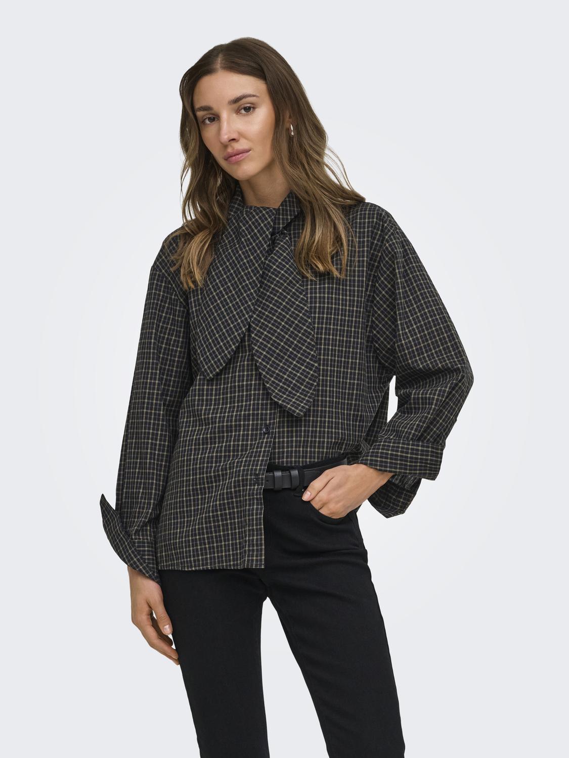JDYVILDA L/S SCARF SHIRT WVN NOOS