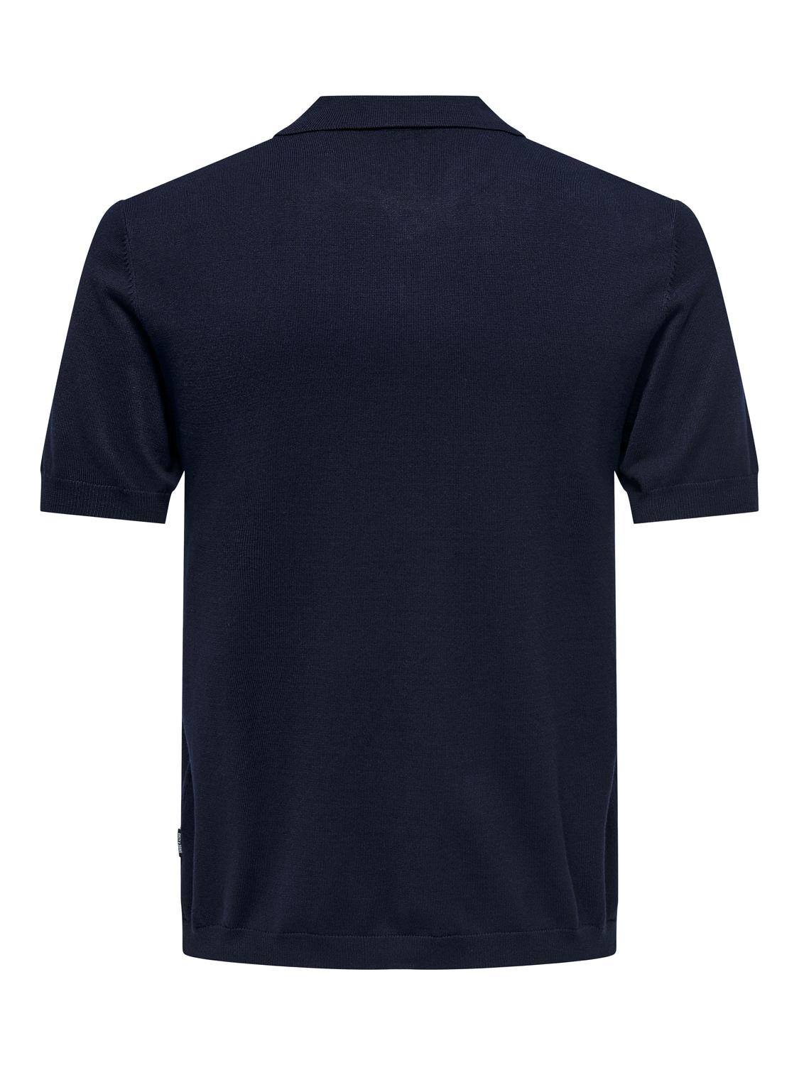 ONSWYLER REG 14 SS POLO KNIT NOOS - 7