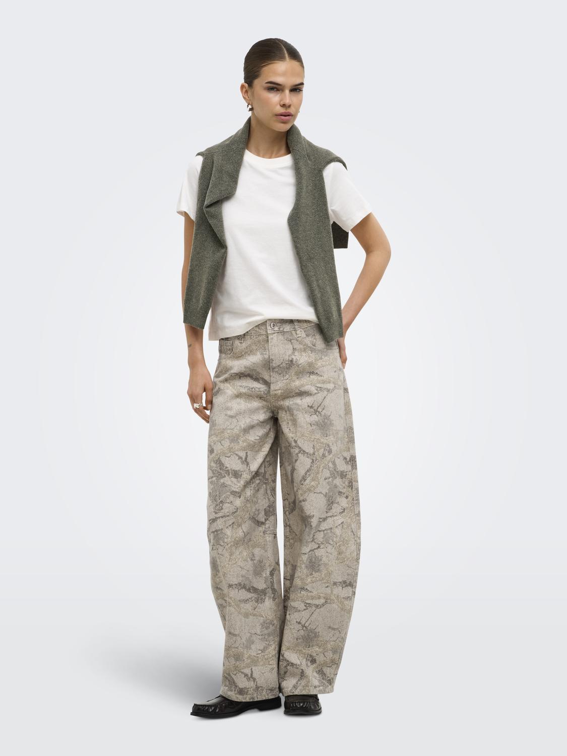 ONLTAYLOR-BANU HW BARREL PANT PNT - 6