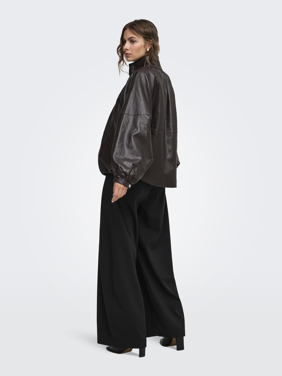 ONLYASMINE MW PLEAT BARREL PANT TLR - 2