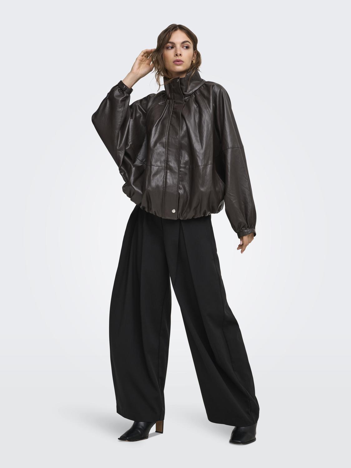ONLYASMINE MW PLEAT BARREL PANT TLR - 6