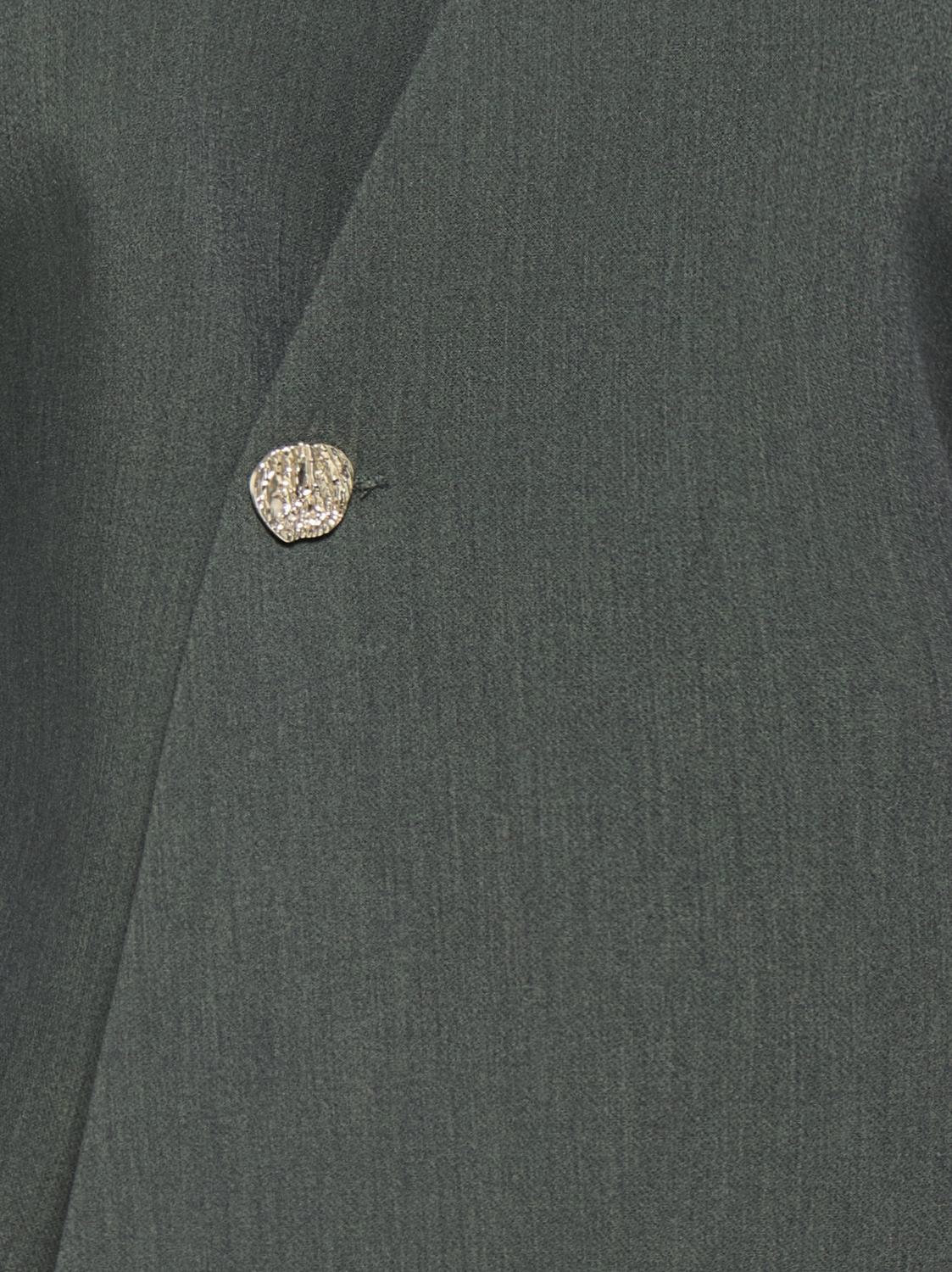 STUCASSIA S/S 1-BUTTON CARDIGAN WVN - 2