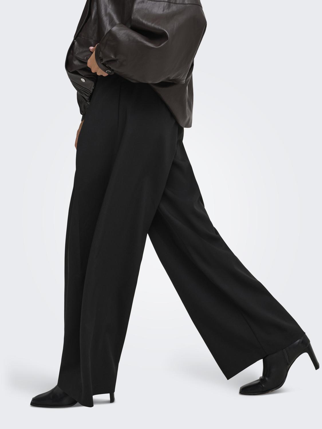 ONLYASMINE MW PLEAT BARREL PANT TLR - 4