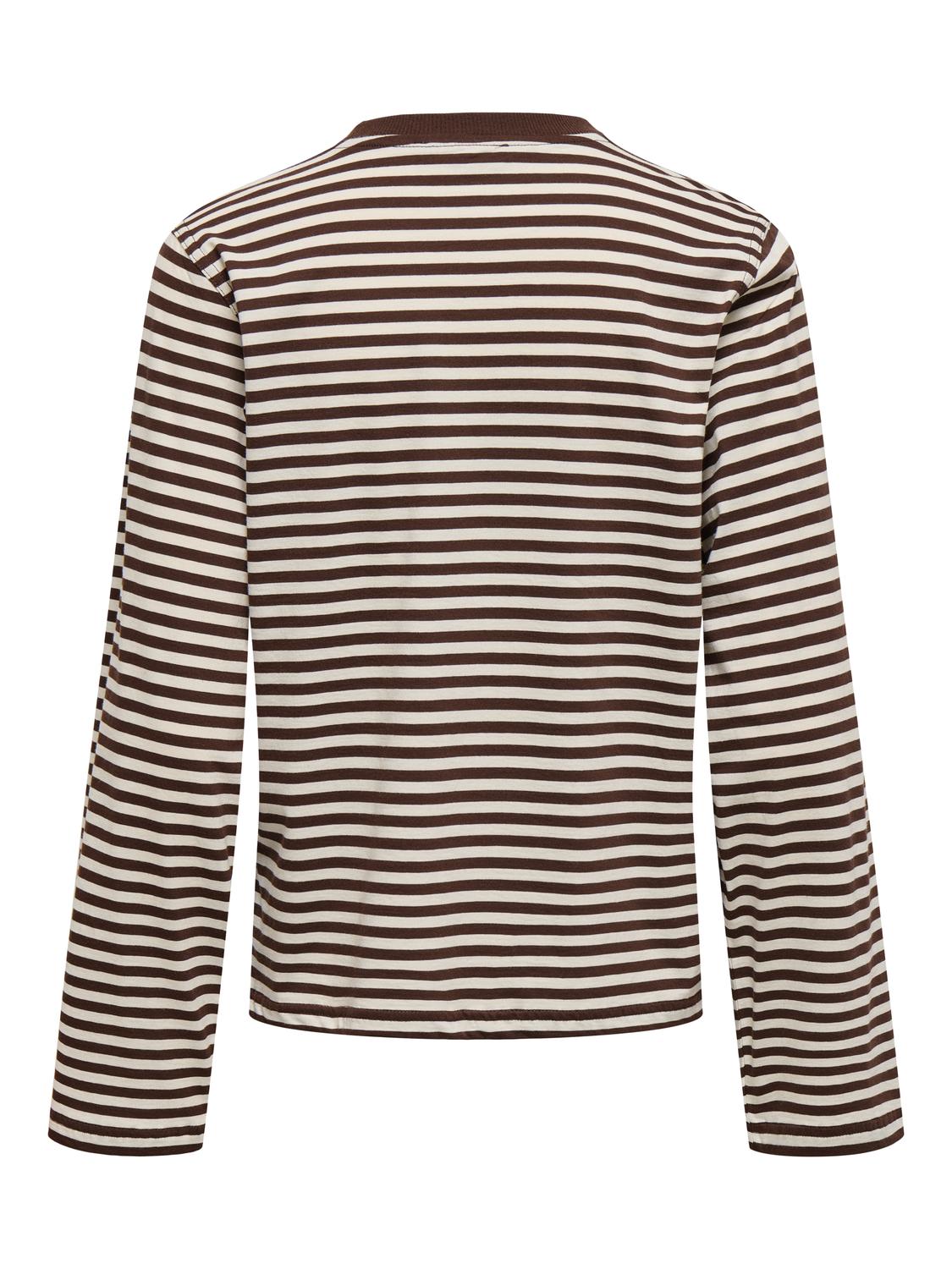 PGLIVINA L/S STRIPE TEE JRS - 2