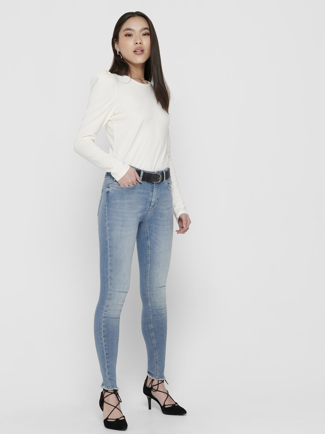 ONLBLUSH Poches avant Jeans skinny, taille mi-haute - 4