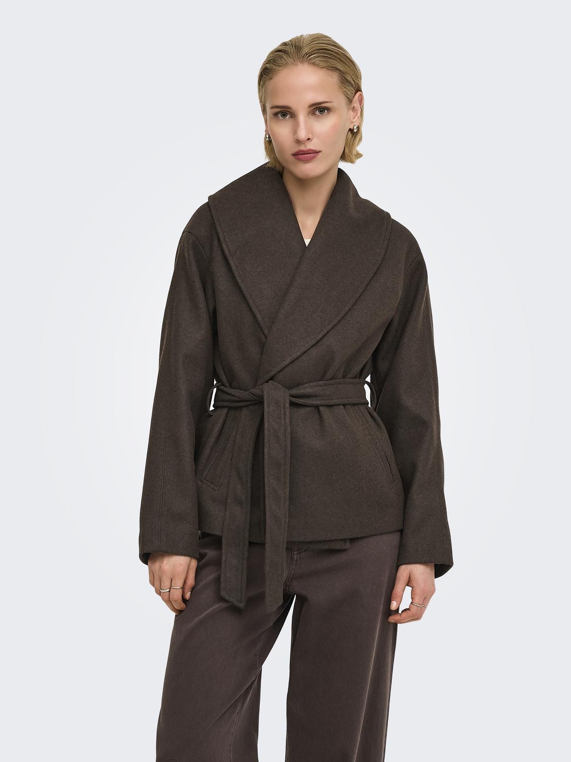 ONLAUGUSTA SHORT COAT OTW NOOS