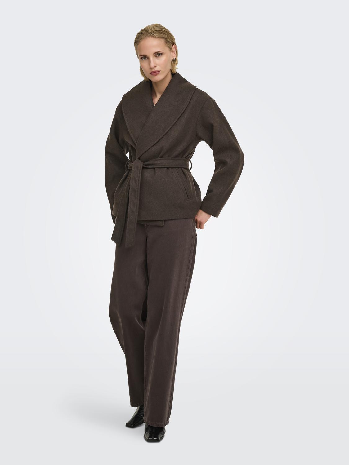 ONLAUGUSTA SHORT COAT OTW NOOS - 6