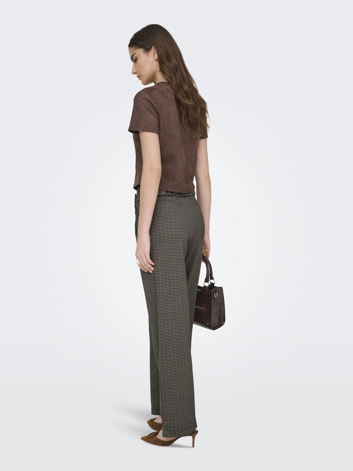 JDYGEGGO MIA LONG CHECK PANT JRS NOOS - 2