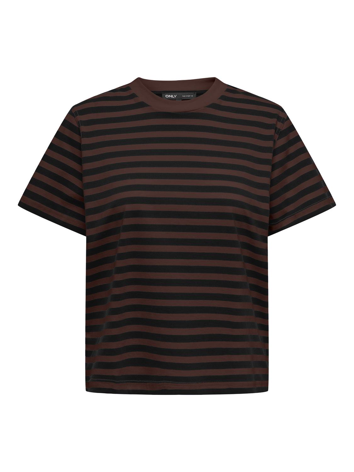 ONLLIVINA Usage quotidien : T-shirt confortable à col en O à manches courtes