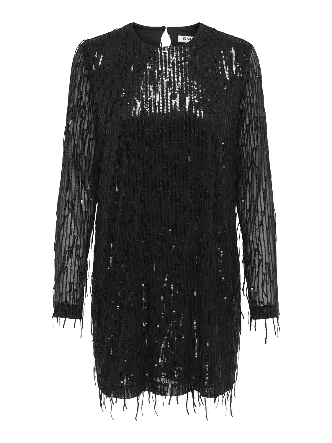 ONLANIKA SPACY LS SHORT DRESS WVN - 3