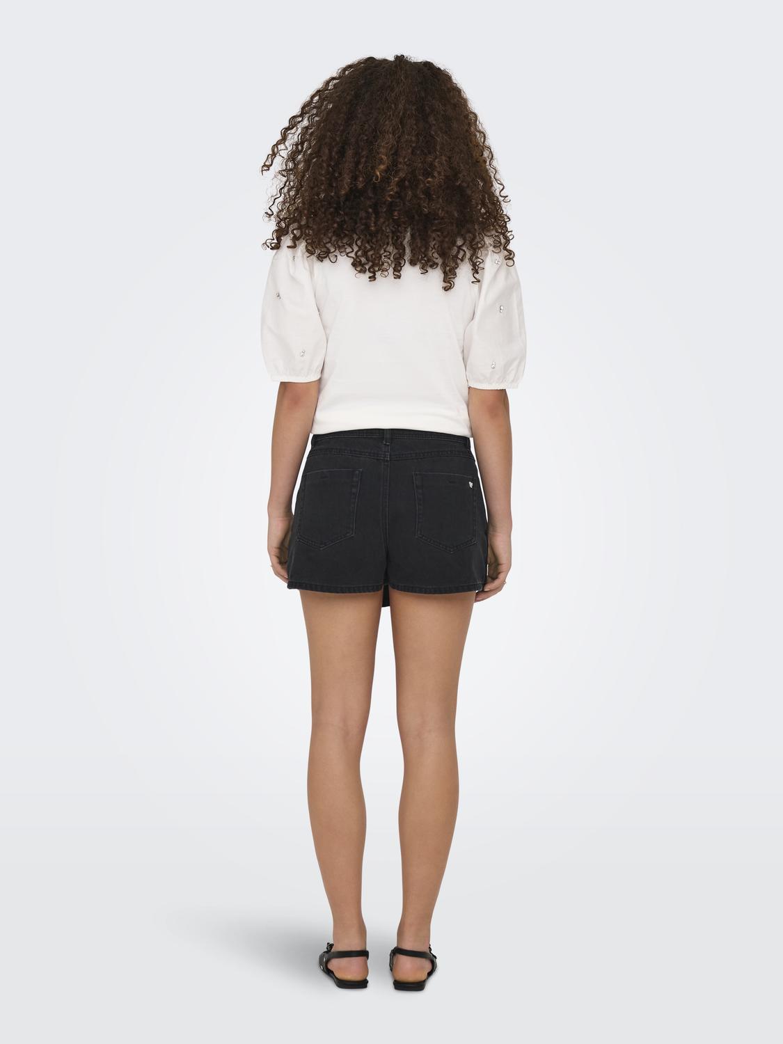 ONLLESLY Mini Denim Wikkel Skort - 2