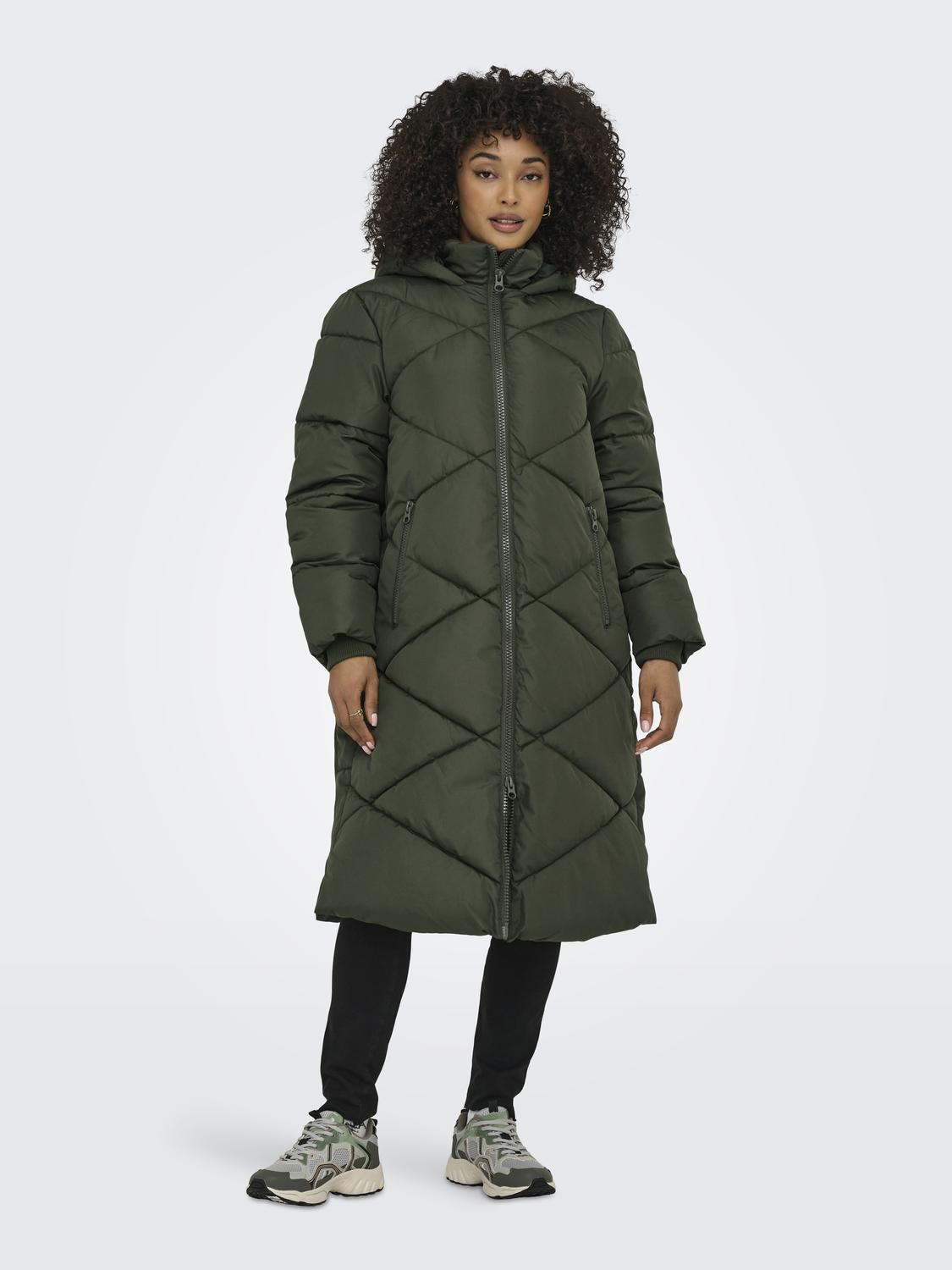JDYVISTA LIFE PADDED HOOD JACKET OTW HAB - 7