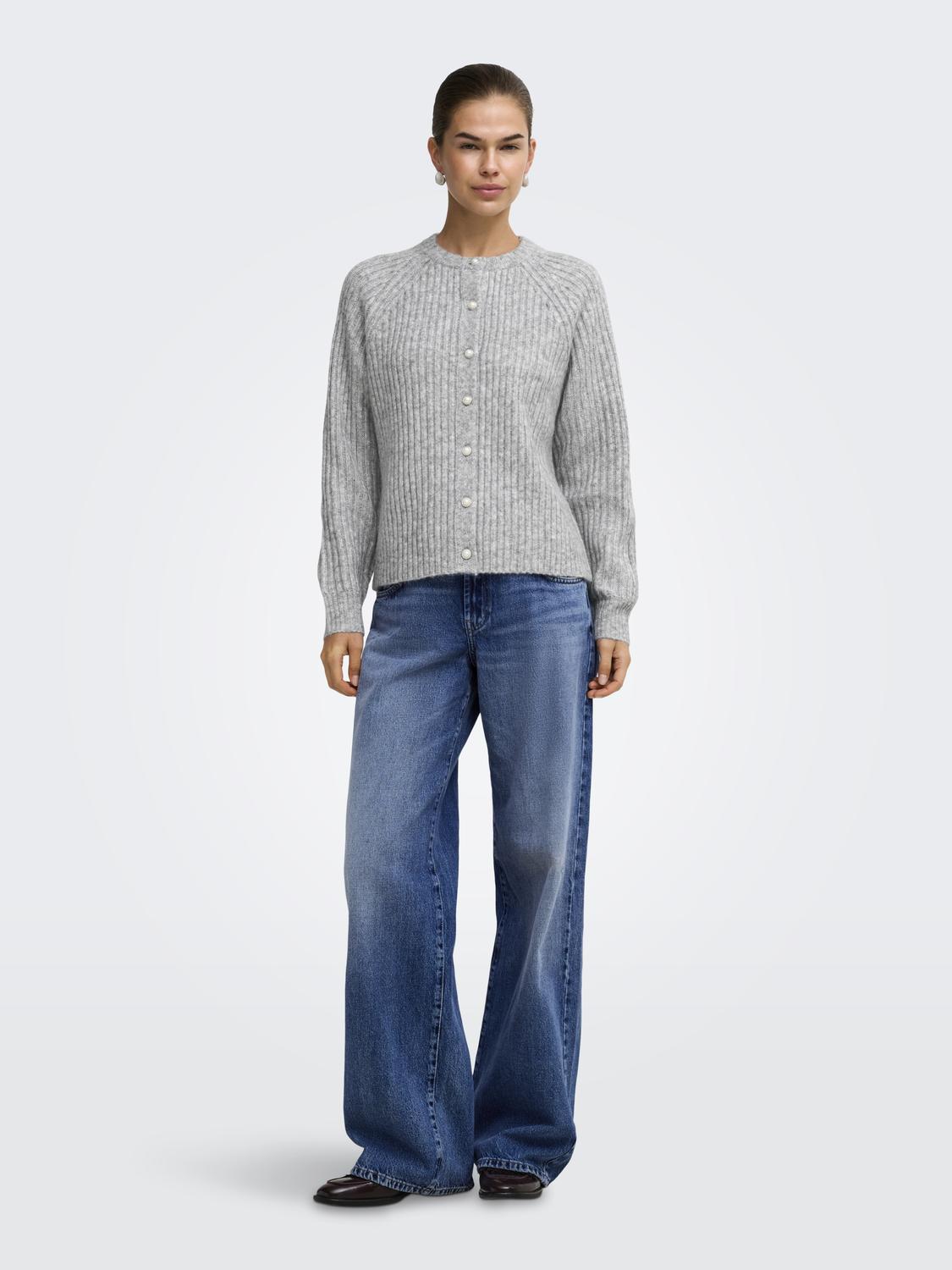 ONLKALIBU Cardigan en maille à fermeture boutonnée, coupe classique pour l’automne/hiver - 6