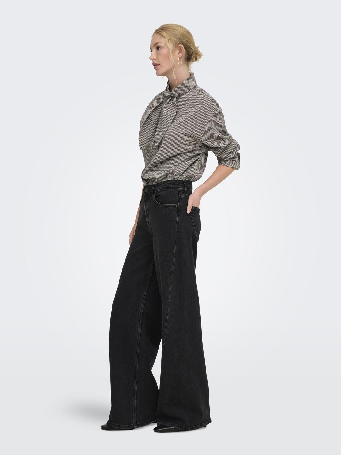 ONLMAYA CHECK BOW SHIRT WVN EX - 6