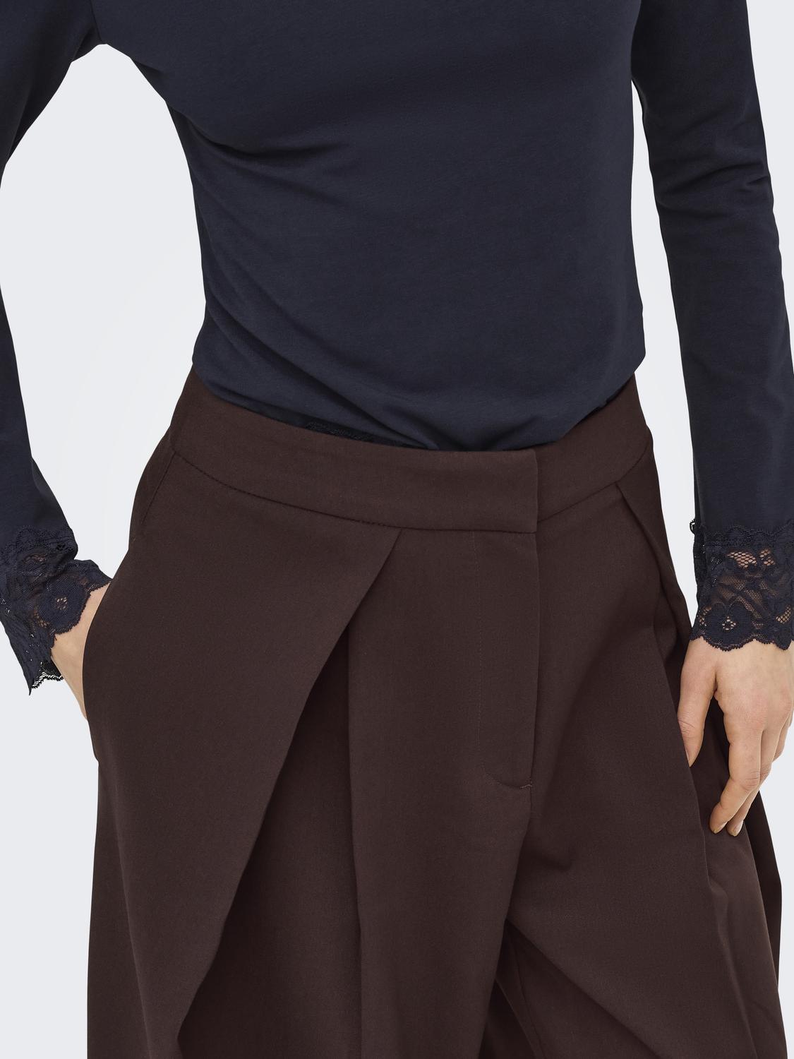 ONLYASMINE MW PLEAT BARREL PANT TLR - 4