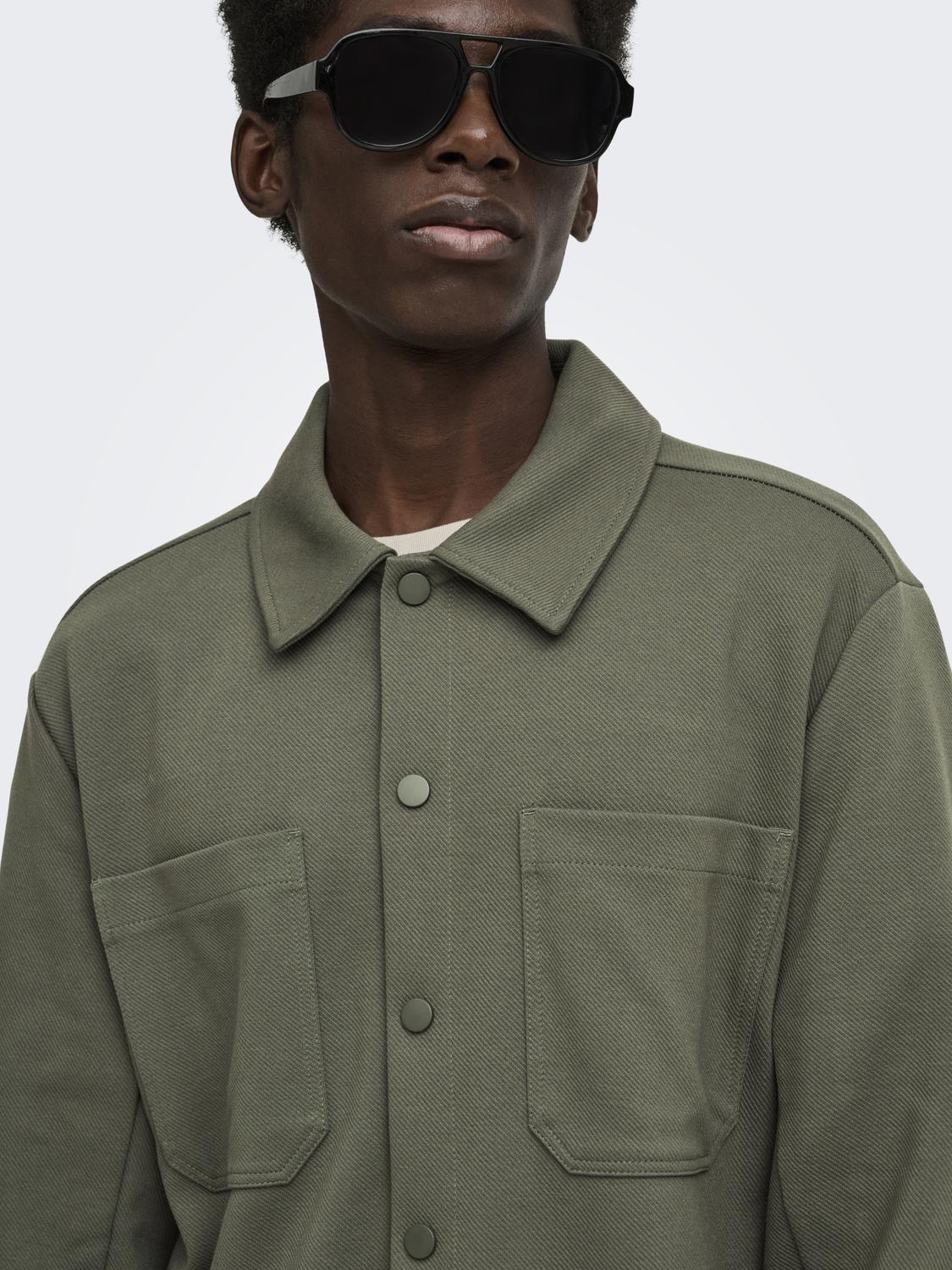 ONSNEWKODYL LS PATCH PKT OVERSHIRT NOOS - 4