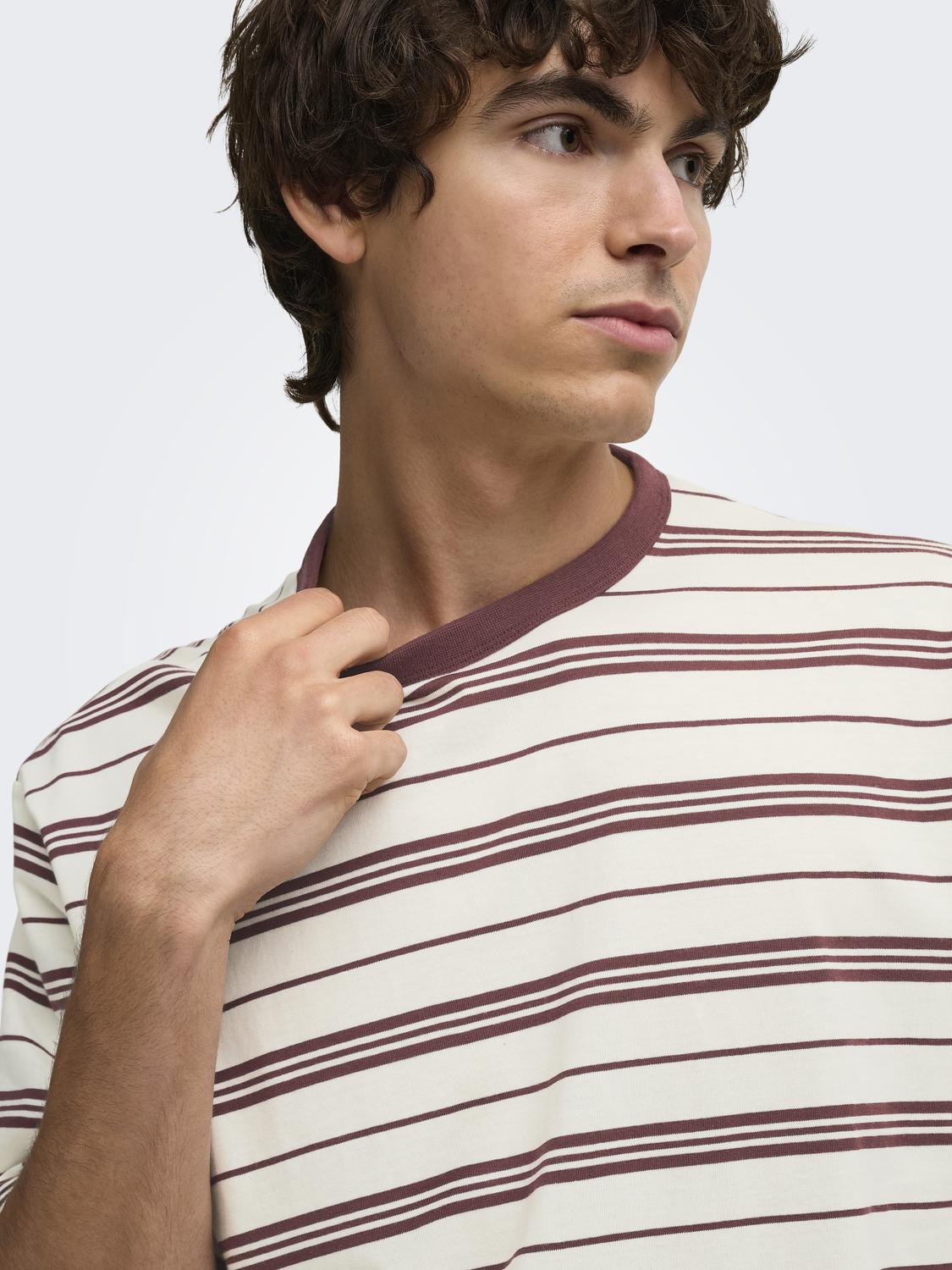 ONSGEORGE RLX SS STRIPE TEE NOOS - 4
