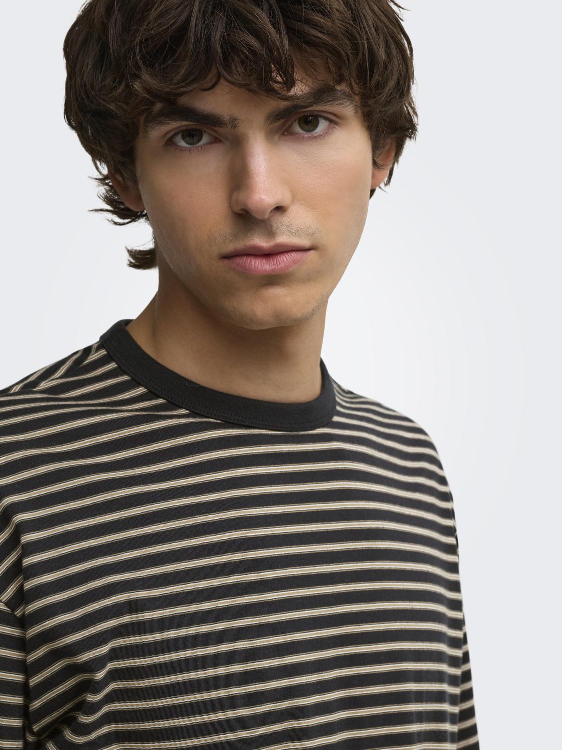 ONSGEORGE RLX LS STRIPE TEE NOOS - 4
