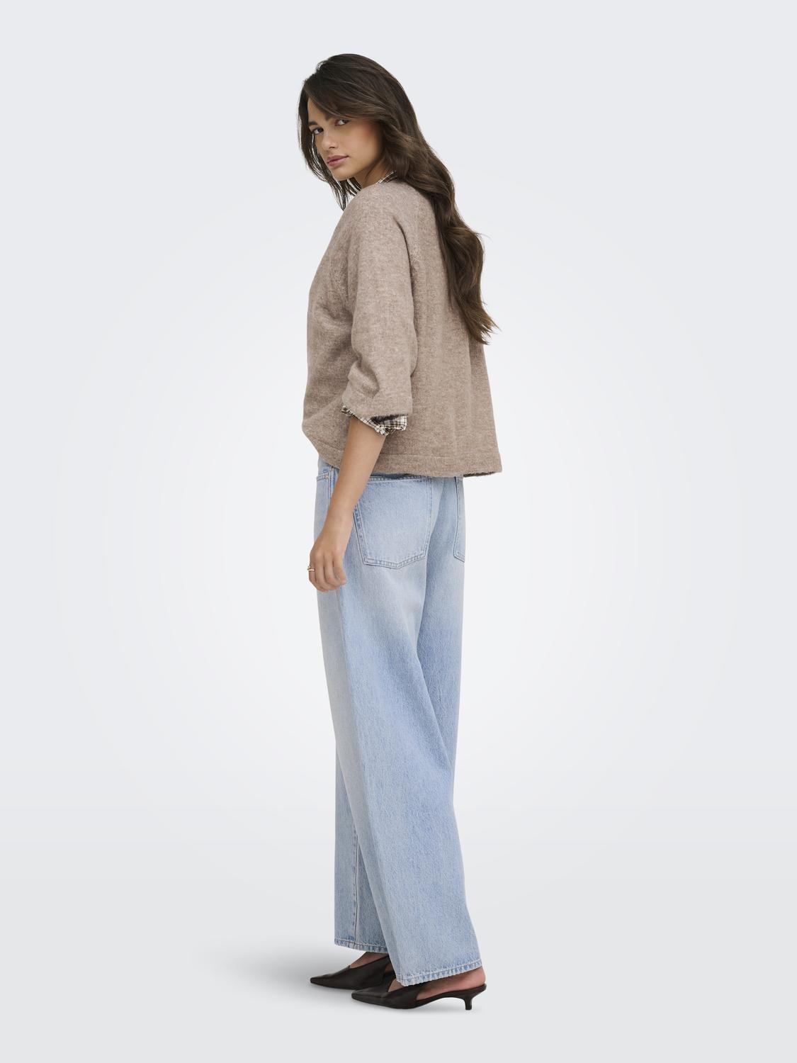 ONLSIMONI 3/4 PULLOVER KNT NOOS - 2