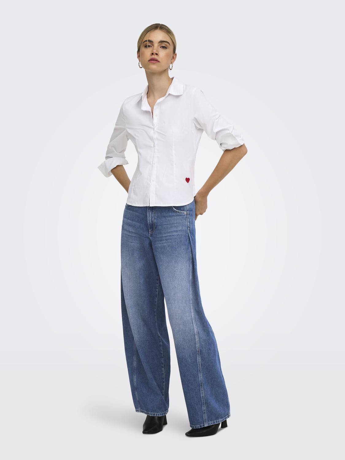 ONLCAMMIE MW PLEAT WIDE DNM DOT - 6