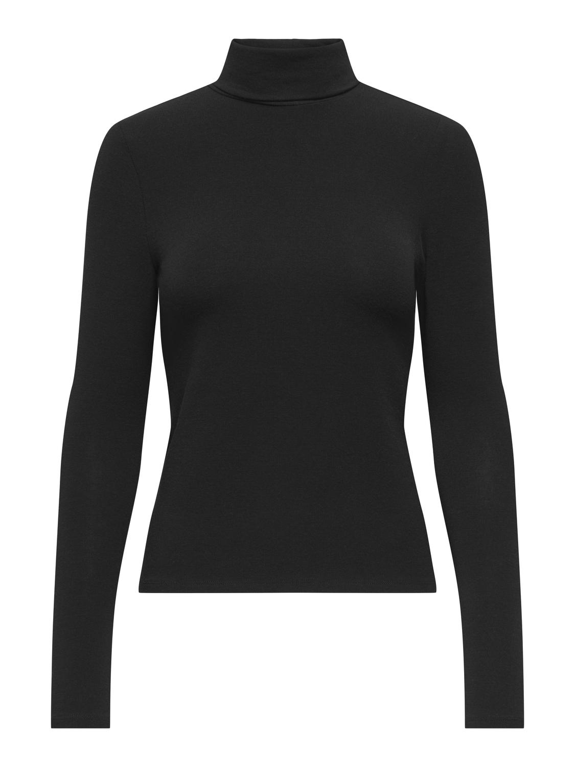 ONLGLAMOUR L/S ROLL-NECK TOP JRS NOOS - 3